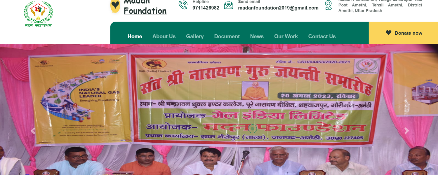 Madan Foundation Thumbnail